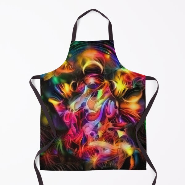 Item preview, Vivid psychedelic fish designed and sold by rolffimages.