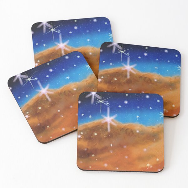 Item preview, The Carina Nebula (James Webb Telescope) designed and sold by BadgertheBagel.