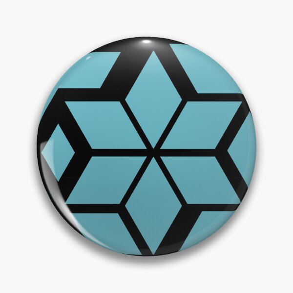 Item preview, Geometric star in blue  designed and sold by STG-Designs.