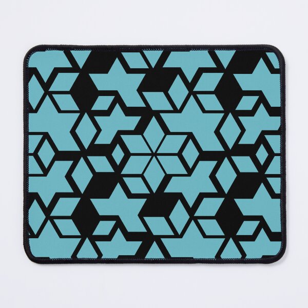 Item preview, Geometric star in blue  designed and sold by STG-Designs.