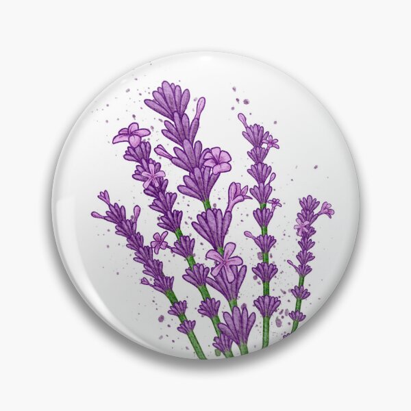 Item preview, Watercolor Culinary Herbs: Lavender designed and sold by LittleSunShoppe.
