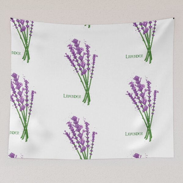 Item preview, Watercolor Culinary Herbs: Lavender designed and sold by LittleSunShoppe.