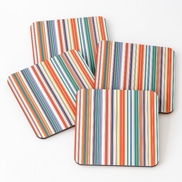 Item preview, Colorful Primary Stripes designed and sold by Sheila Wenzel Ganny.