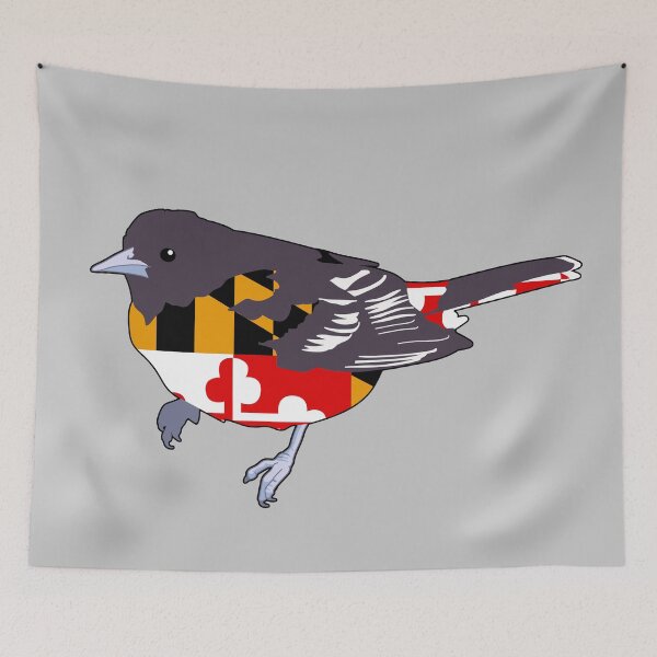 Item preview, MD State Flag Oriole 2 designed and sold by Zia Frazier.