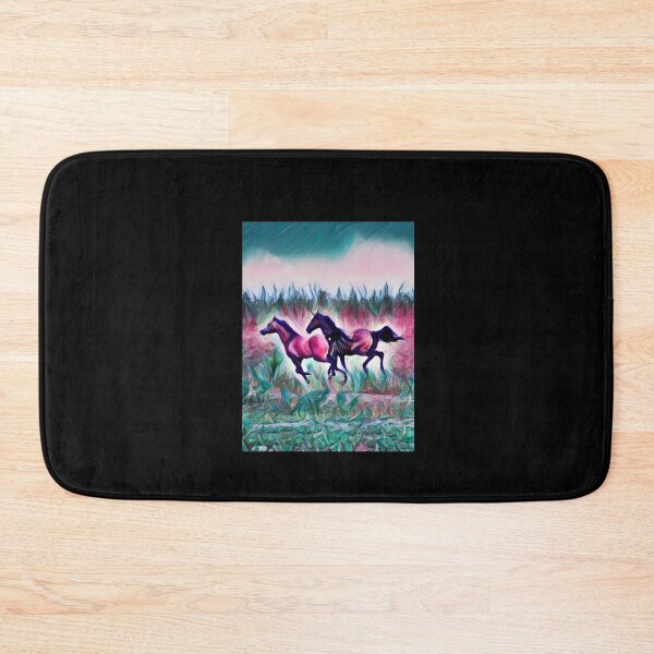 Item preview, Mustang Running In Field designed and sold by teewearstyle.