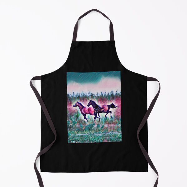 Item preview, Mustang Running In Field designed and sold by teewearstyle.