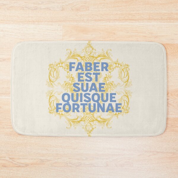 Item preview, Faber Est Suae Quisque Fortunae - Each Man is the Architect of his own Fortune designed and sold by Trish Dish.