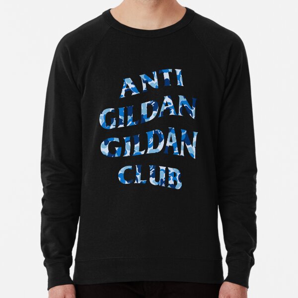 «Anit Gildan Club | Sudadera con capucha - Negro | Atrás Imprimir» de Street-King | Redbubble
