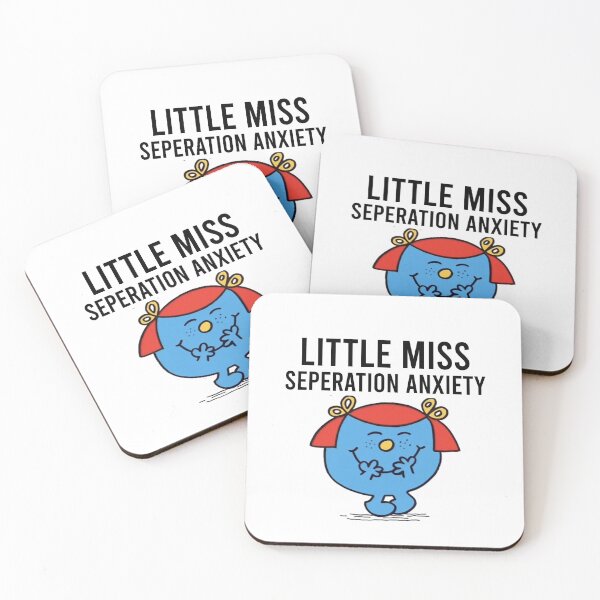 Item preview, Little miss seperation anxiety designed and sold by AbbieGregory.