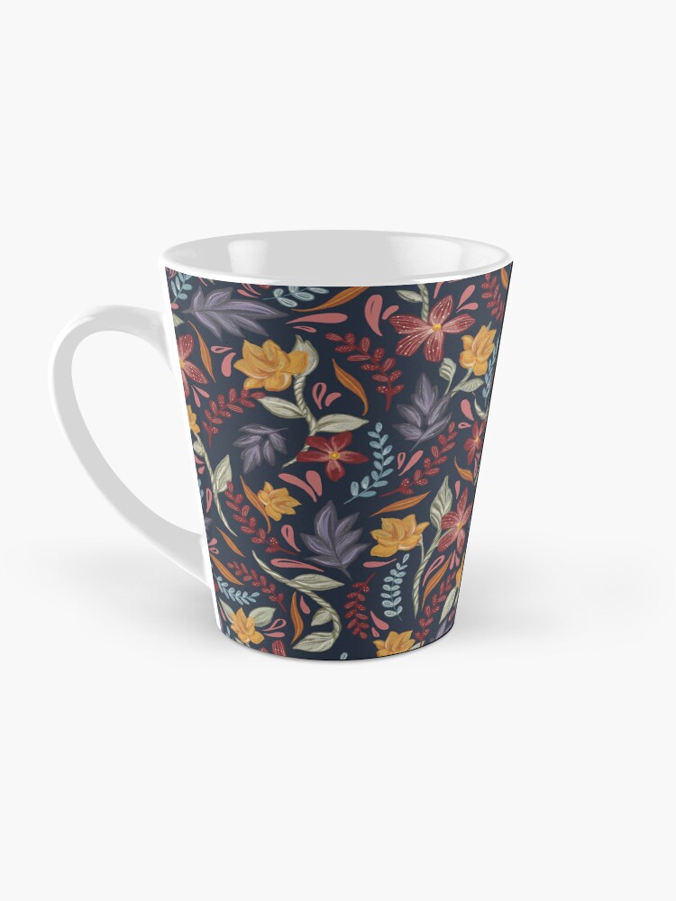 Aperçu 3 sur 4. Mug à café avec l'œuvre 109 violet créée et vendue par mallorybernard.