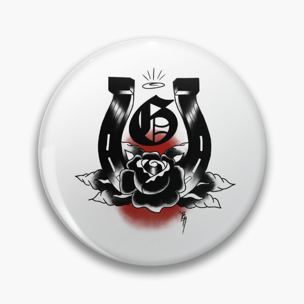 Item preview, Elvis - “Circle G" Ranch traditional tattoo style designed and sold by vivayazvegas.