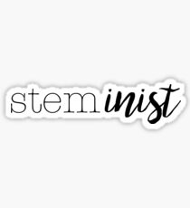 Steminst - black Sticker