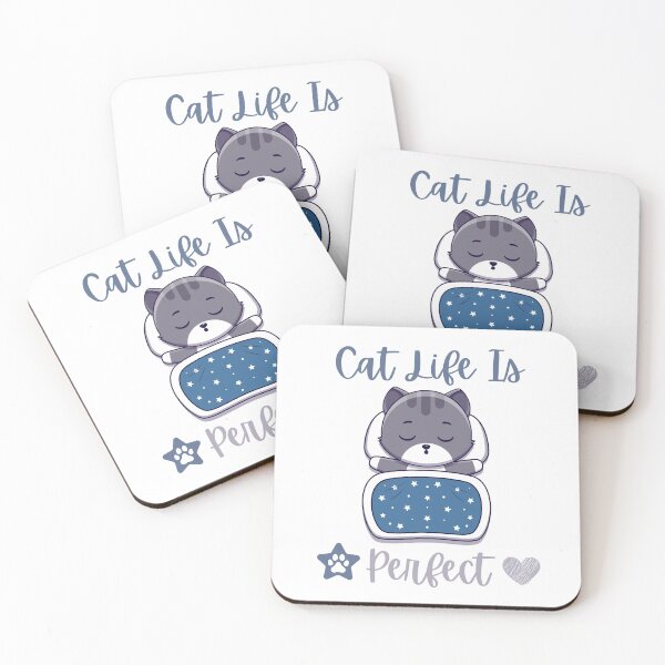 Item preview, Cat Life Is Perfect designed and sold by LunaticArtWork.