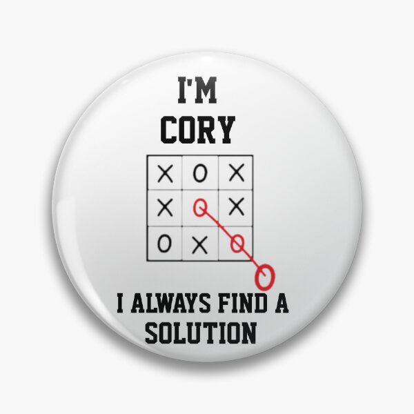 Item preview, Im Cory  I Always Find A Solution  designed and sold by Yay Design.