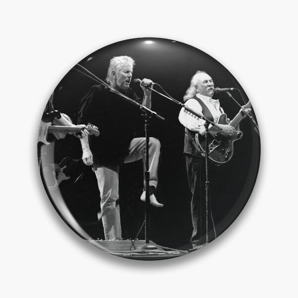 Item preview, Crosby, Stills and Nash - BW Photograph designed and sold by ConcertImages.