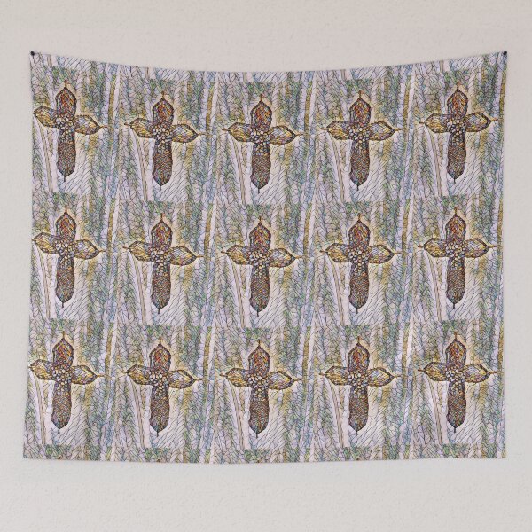 Item preview, Cruz de mosaico designed and sold by NewPages.
