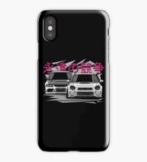 Impreza STI vs Lancer Evolution iPhone Case/Skin