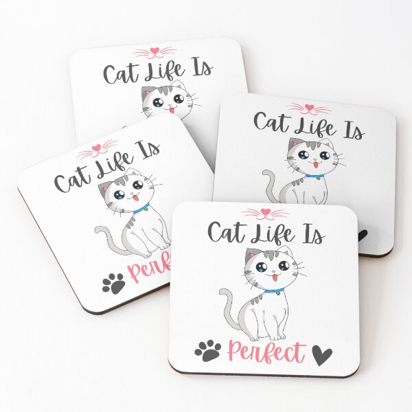 Item preview, Cat Life Is Perfect designed and sold by LunaticArtWork.