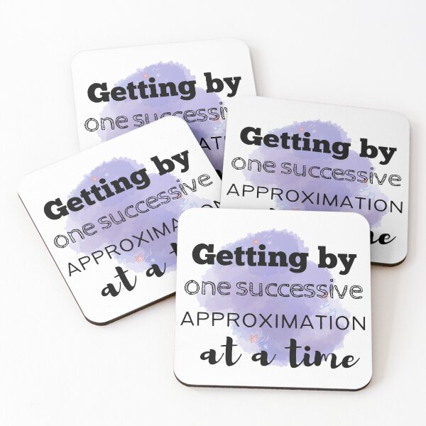Item preview, Getting By One Successive Approximation At A Time For Men And Women designed and sold by SaritasShop.
