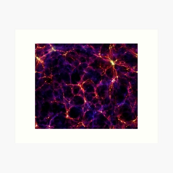 Large-Scale Structure Art Print