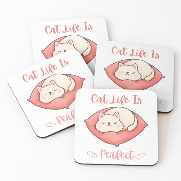 Item preview, Cat Life Is Perfect designed and sold by LunaticArtWork.