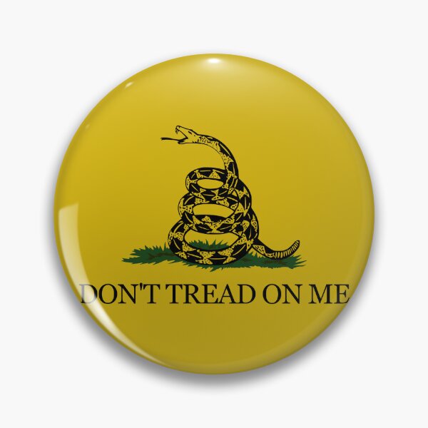Item preview, Don't tread on me designed and sold by TheBitcoinStore.