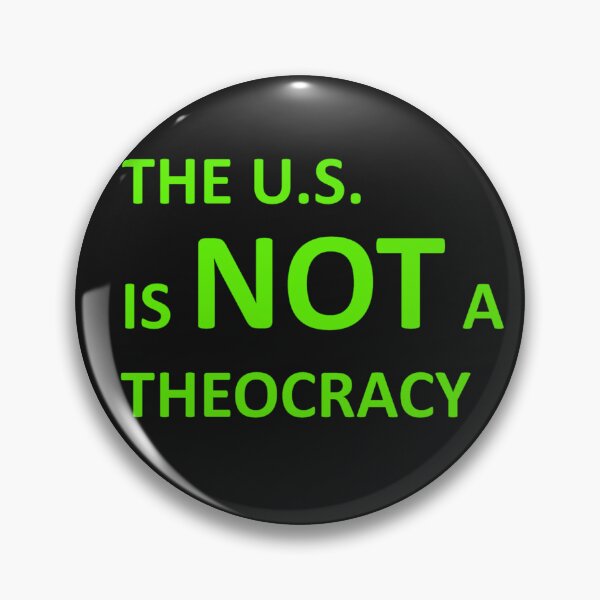 Item preview, The US Is NOT a Theocracy designed and sold by octotypewriter.