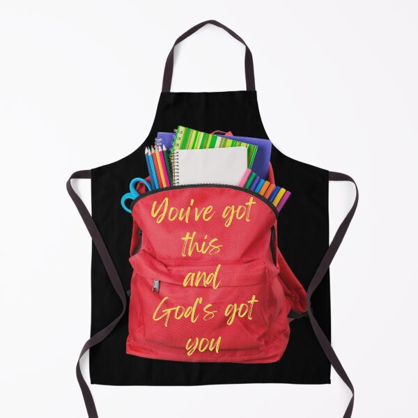 Item preview, Backback with the words, "You've got this and God's got you" designed and sold by CheekyGrace.
