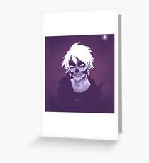 Purple Sky Greeting Card