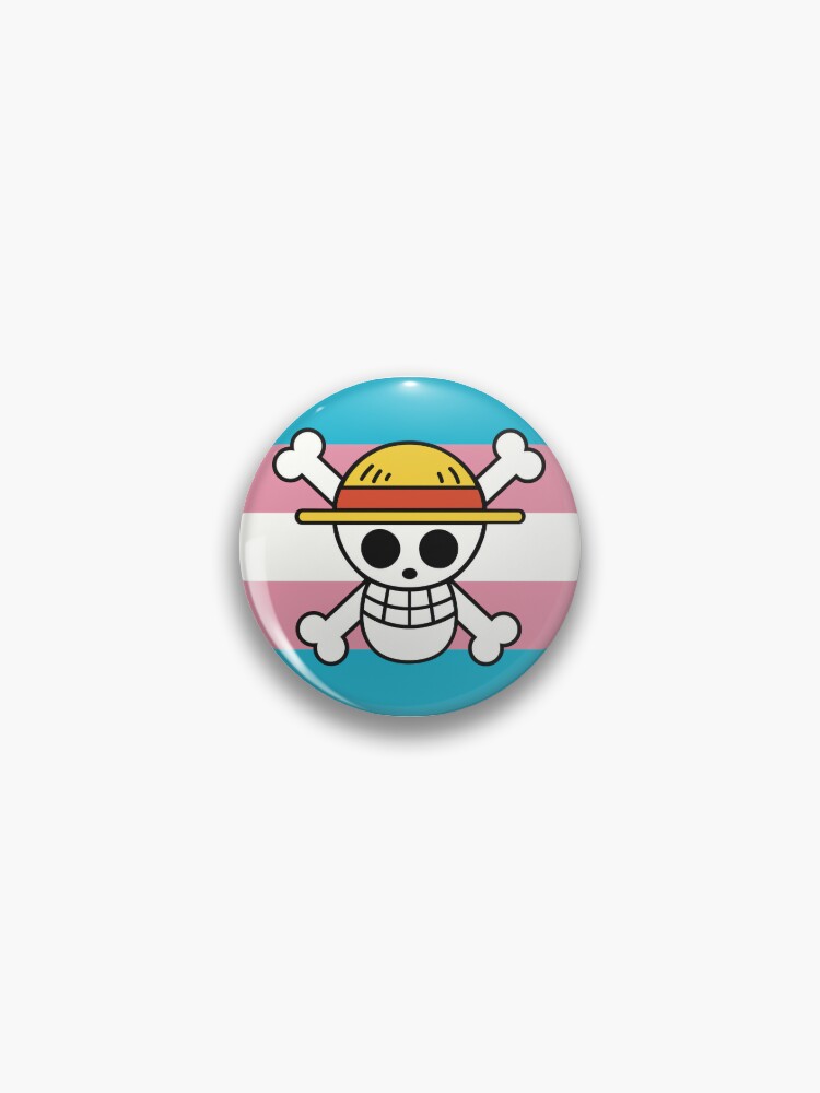 One Piece Straw Hat Pirates Skull Pin