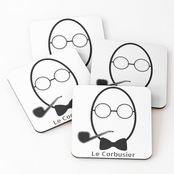 Item preview, Le Corbusier iconic accessories illustration designed and sold by SLGA-Designs.