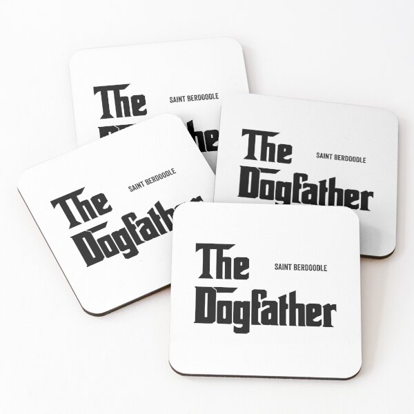 Item preview, The Dogfather Saint berdoodle Funny Fun Cool Dog Owner Shirt, Cool Saint berdoodle Dad owner Lovers Dog Father, Saint berdoodle owner Christmas birthday gift designed and sold by xlnv.