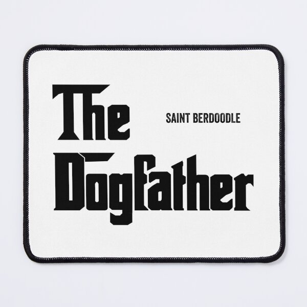 Item preview, The Dogfather Saint berdoodle Funny Fun Cool Dog Owner Shirt, Cool Saint berdoodle Dad owner Lovers Dog Father, Saint berdoodle owner Christmas birthday gift designed and sold by xlnv.