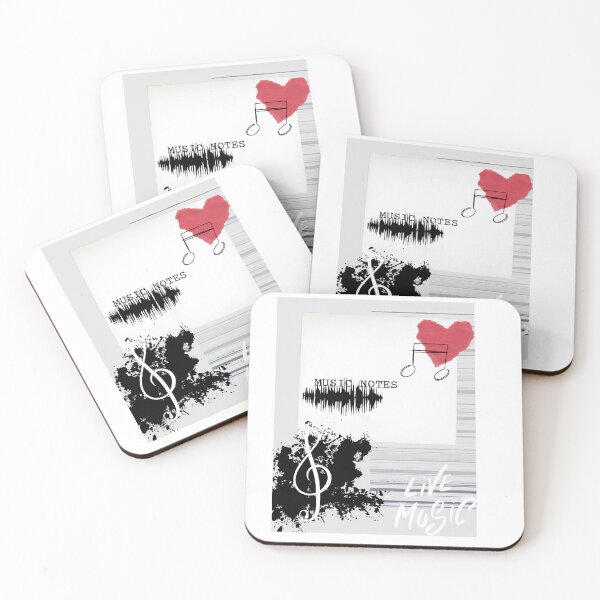 Item preview, Music Notes designed and sold by LeftyArtBook.