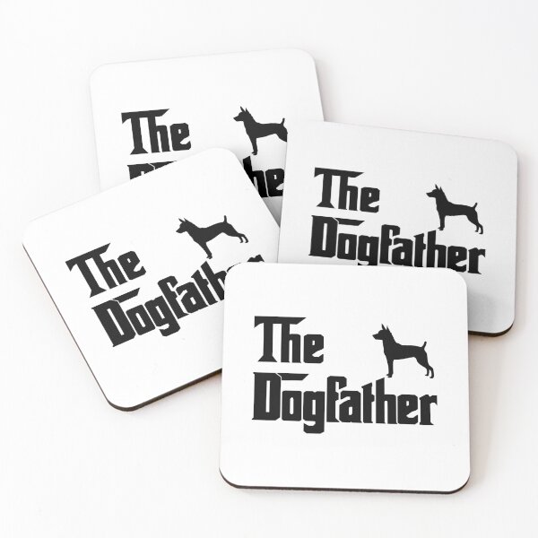 Item preview, The Dogfather Rat terrier Funny Fun Cool Dog Owner Shirt, Cool Rat terrier Dad owner Lovers Dog Father, Rat terrier owner Christmas birthday gift designed and sold by xlnv.