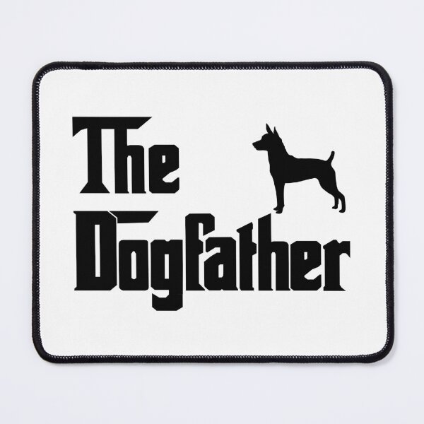 Item preview, The Dogfather Rat terrier Funny Fun Cool Dog Owner Shirt, Cool Rat terrier Dad owner Lovers Dog Father, Rat terrier owner Christmas birthday gift designed and sold by xlnv.