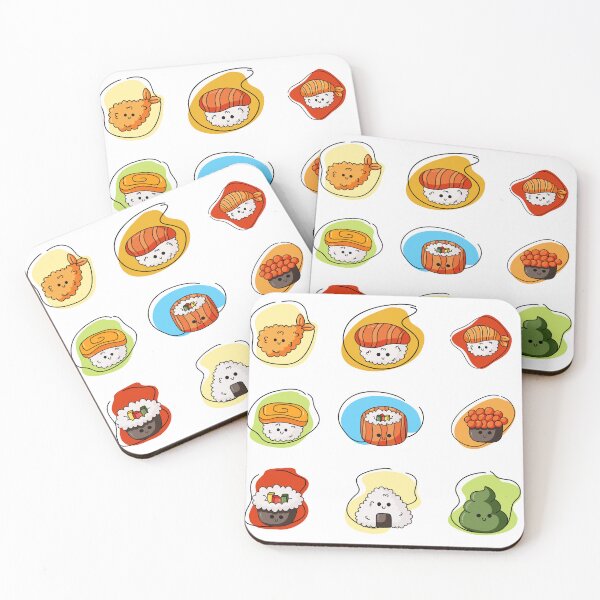 Item preview, Cute Japanese Snack Shop Sushi  designed and sold by Jennykies.