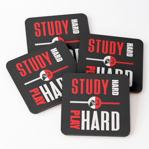 Item preview, Study hard, play hard designed and sold by mwebba2005.