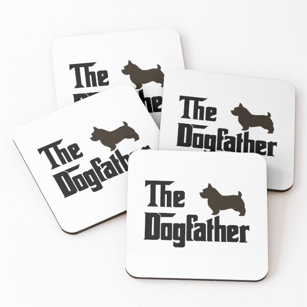 Item preview, The Dogfather Norwich terrier Funny Fun Cool Dog Owner Shirt, Cool Norwich terrier Dad owner Lovers Dog Father, Norwich terrier owner Christmas birthday gift designed and sold by xlnv.