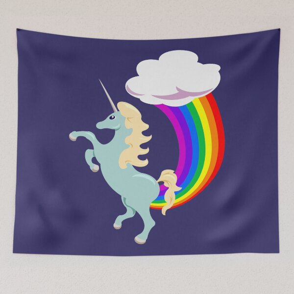 Item preview, Poof the Rainbow Unicorn designed and sold by McScribble.