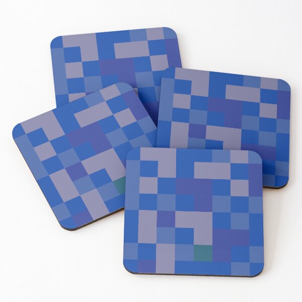 Item preview, Blue pixel playful camouflage designed and sold by Francesko221.
