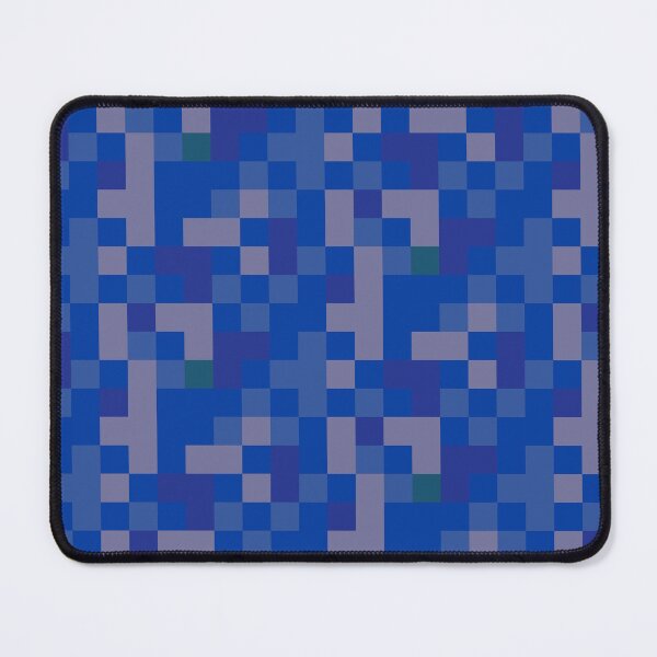 Item preview, Blue pixel playful camouflage designed and sold by Francesko221.