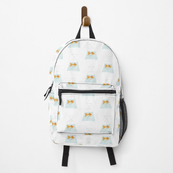 Vista previa del artículo con la obra «Pez dorado en una bolsa», diseñado y vendido por Amy Hadden.