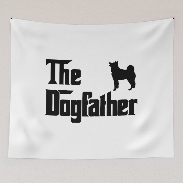 Item preview, The Dogfather Norwegian buhund Funny Fun Cool Dog Owner Shirt, Cool Norwegian buhund Dad owner Lovers Dog Father, Norwegian buhund owner Christmas birthday gift designed and sold by xlnv.