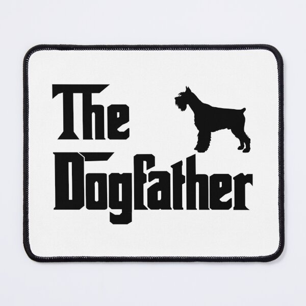 Item preview, The Dogfather Miniature schnauzer Funny Fun Cool Dog Owner Shirt, Cool Miniature schnauzer Dad owner Lovers Dog Father, Miniature schnauzer owner Christmas birthday gift designed and sold by xlnv.