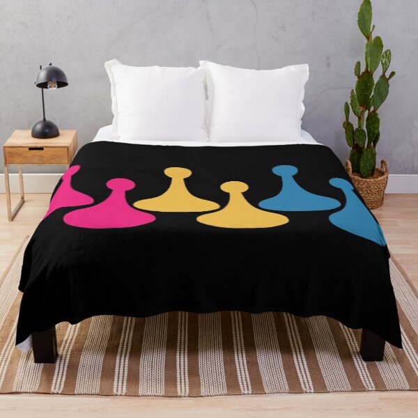 Item preview, Pansexual Pride Pawns designed and sold by artandboardgame.