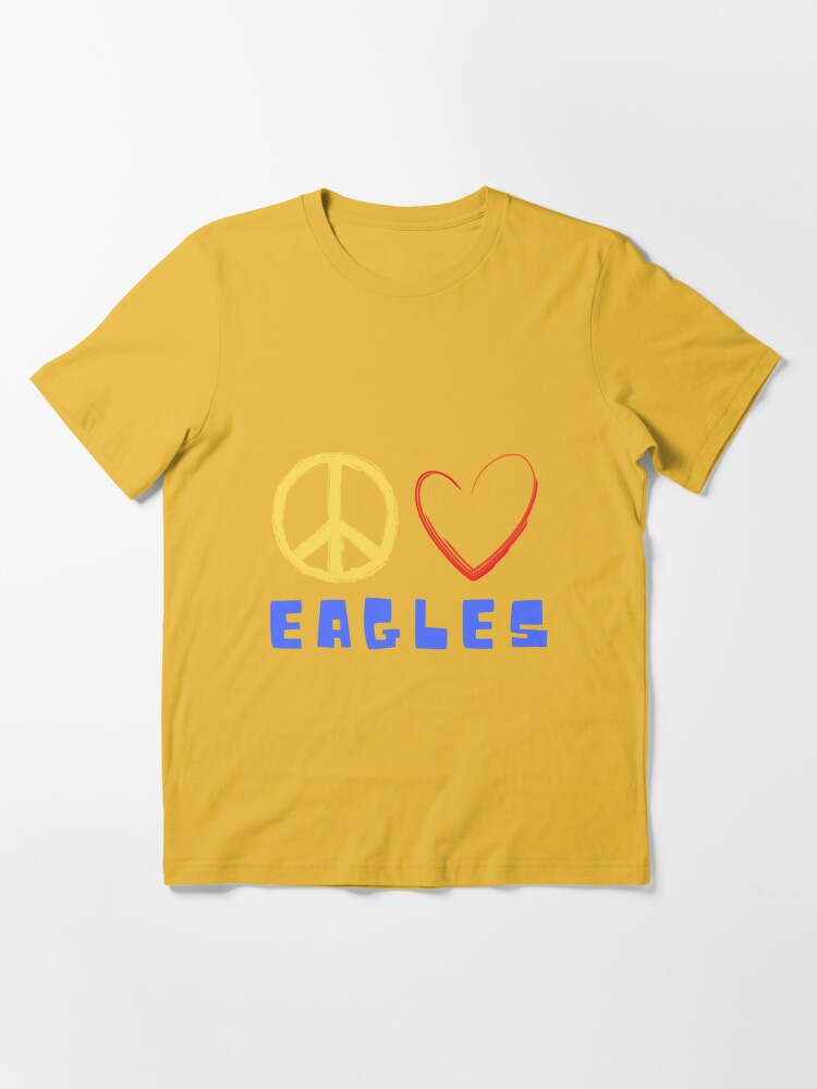 Peace Love Philadelphia Eagles T-Shirt For Women, 48% OFF