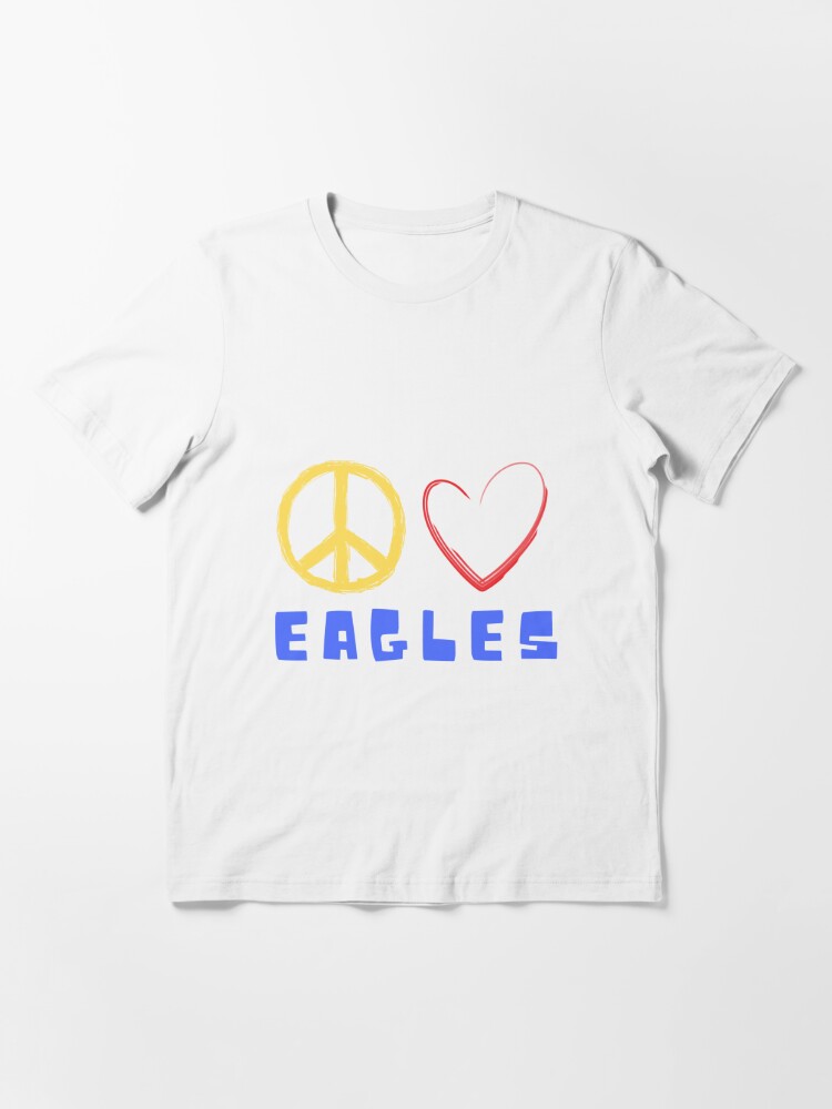 Peace Love Philadelphia Eagles T-Shirt For Women, 48% OFF