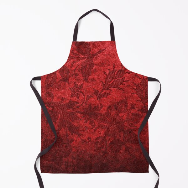 Item preview, Blood Red floral Gothic Velvet Damask Texture designed and sold by MysticMarble.