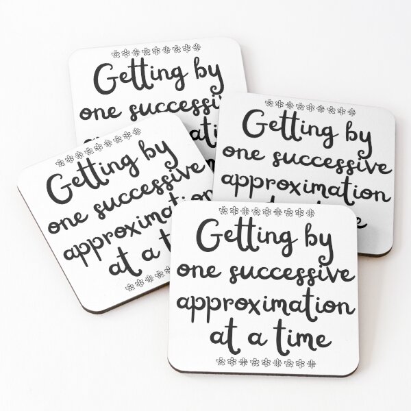 Item preview, Getting By One Successive Approximation At A Time For Men And Women designed and sold by SaritasShop.